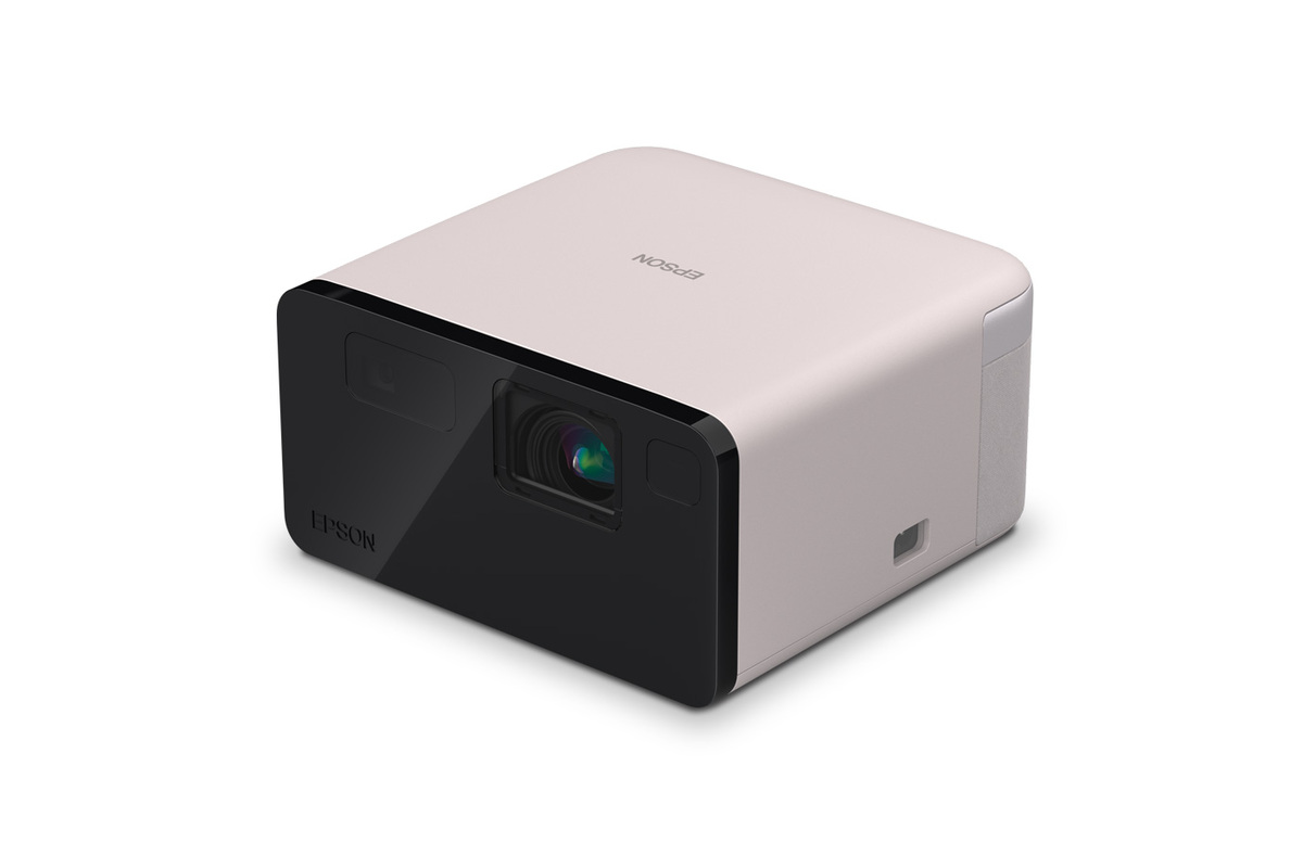 Epson EpiqVision Mini EF21 Portable Smart Laser Projector – Quartz Rose