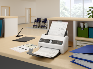 Epson DS-730N Network Color Document Scanner, TAA-Compliant