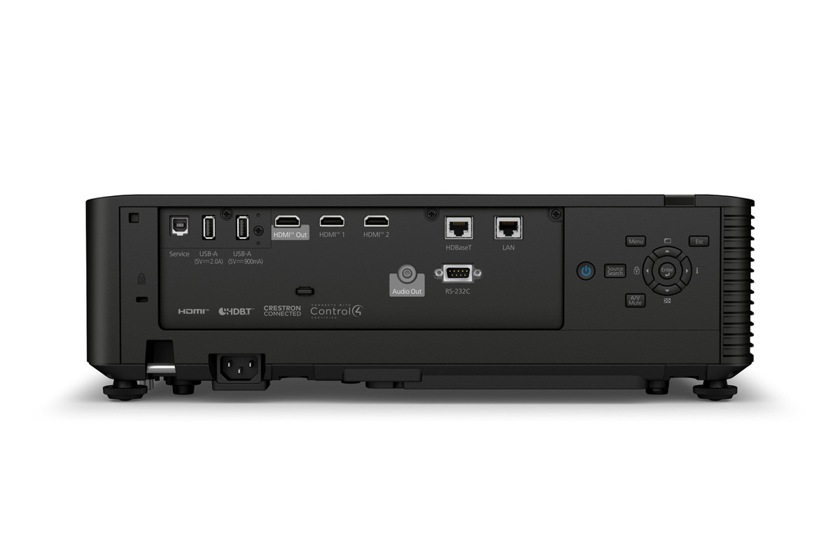 Proyector Láser PowerLite L695SE 3LCD de Tiro Corto de 6.000 Lúmenes con Tecnología 4K Enhancement