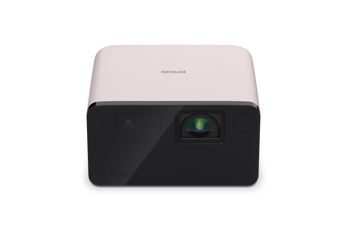 Epson EpiqVision Mini EF21 Portable Smart Laser Projector – Quartz Rose