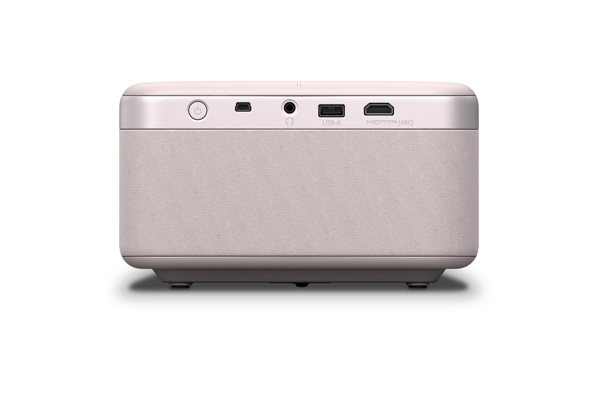 Epson EpiqVision Mini EF21 Portable Smart Laser Projector – Quartz Rose