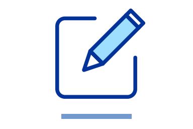 Pen and document icon